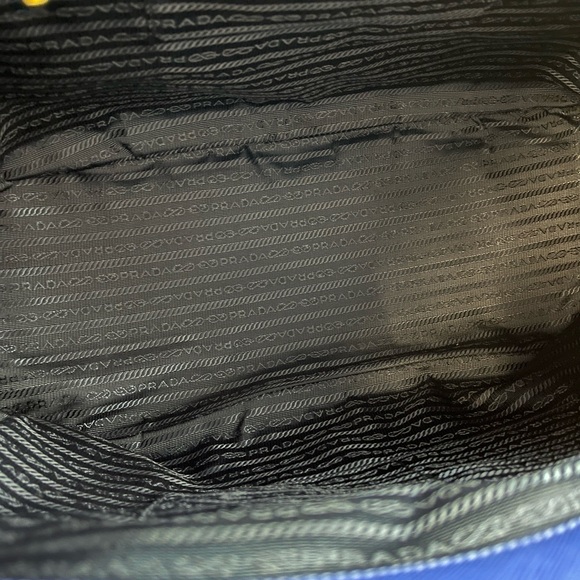 PRADA Lux Double Zip Saffiano Leather Tote Bag - Picture 7 of 7